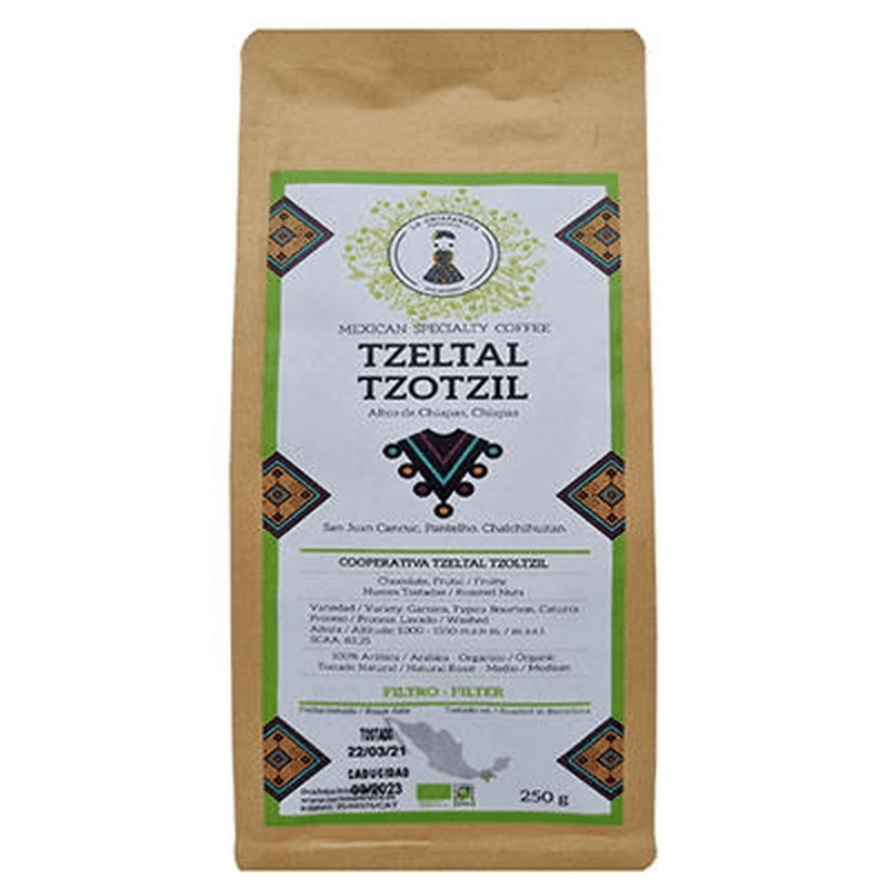 Café molido para filtro 250g La Chiapaneca